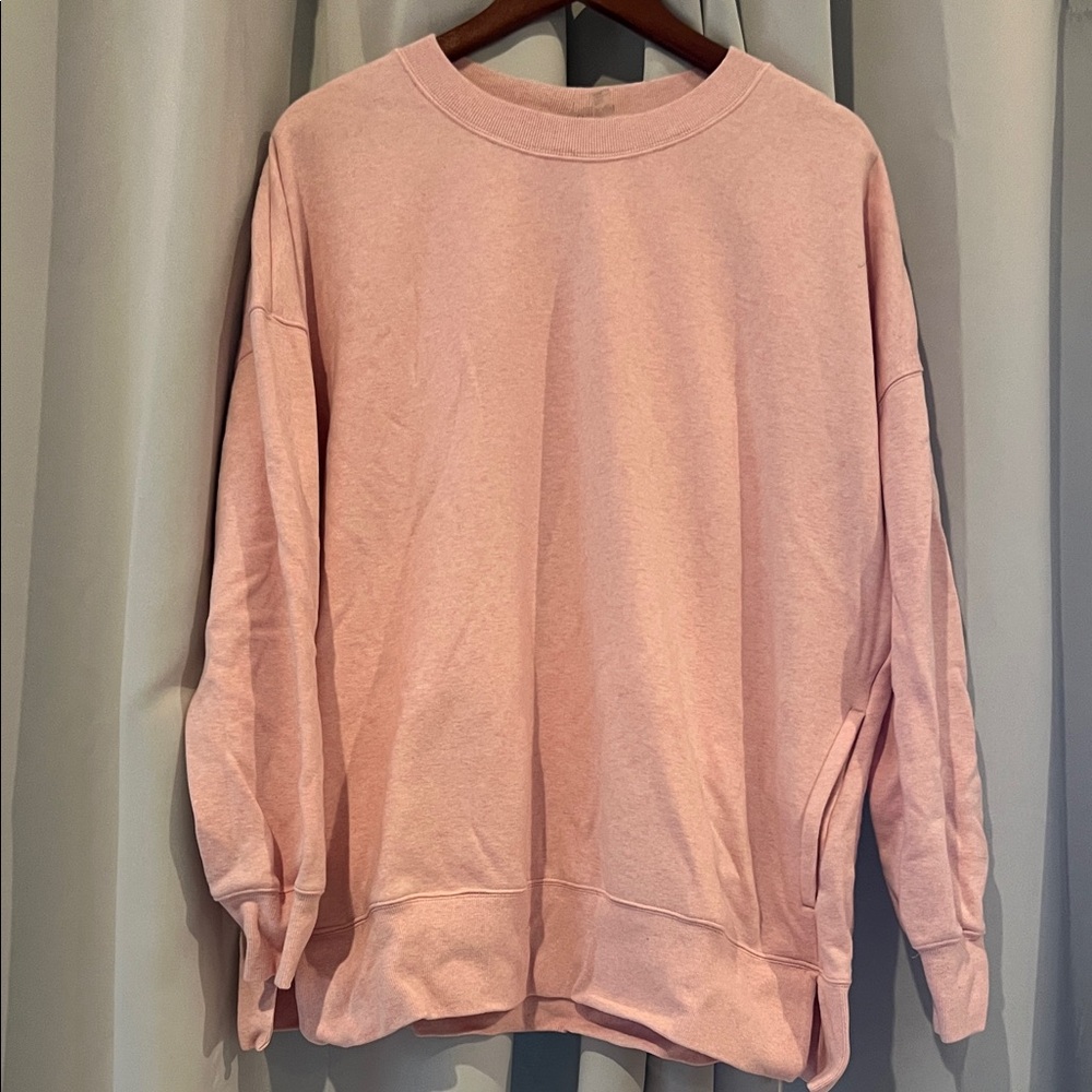 Zella Light Pink Sweatshirt